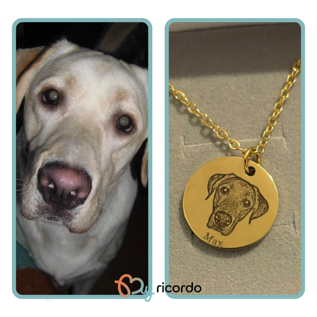 INFINITO™ - Collana Inossidabile Sagoma Personalizzata