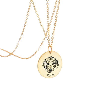 INFINITO™ - Collana Inossidabile Sagoma Personalizzata