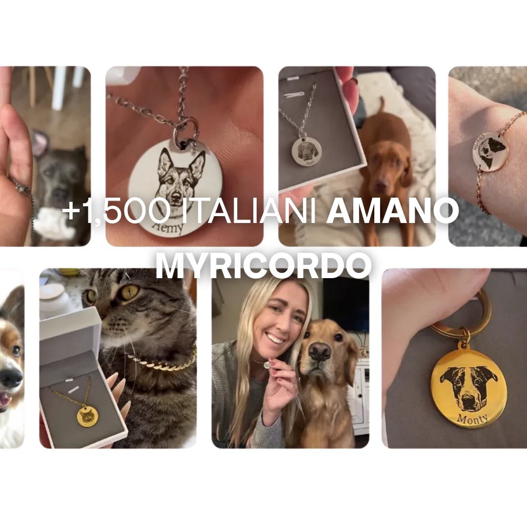 INFINITO™ - Collana Inossidabile Sagoma Personalizzata
